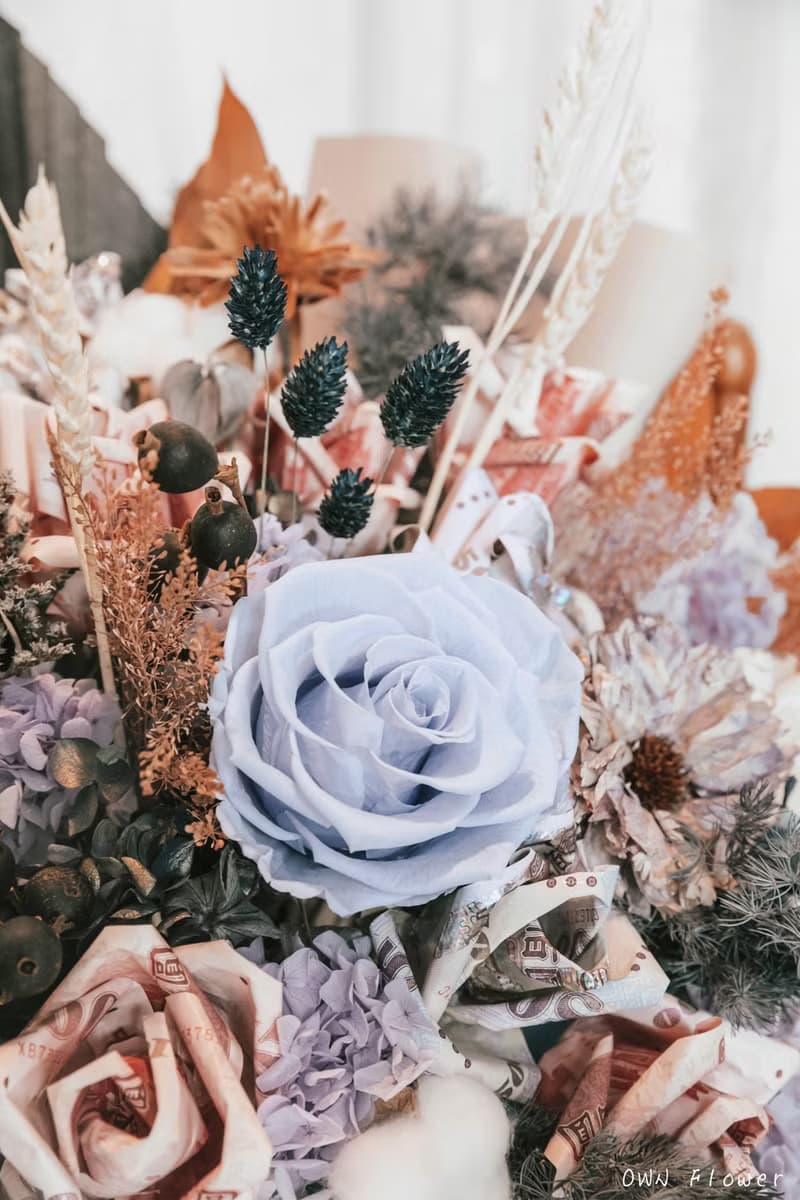 鈔票花束/巨大花束/錢花/有錢花束/生日花束/生日禮物/情人節花束