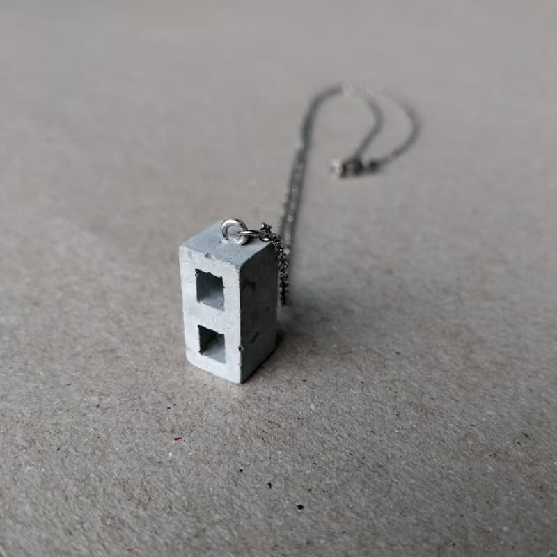 空心磚項鍊