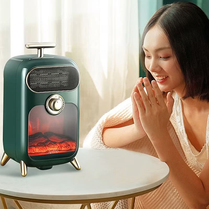 【免運特惠】家用陶瓷加熱取暖器暖風機禮物/艾優apiyoo