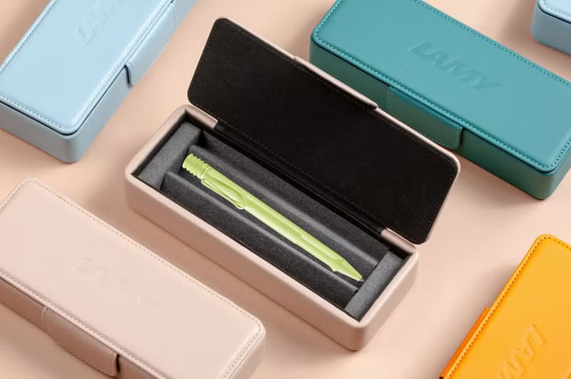 【雷雕免費刻字】LAMY 皮革筆盒 / SAFARI 系列 - 原子筆 -多彩選