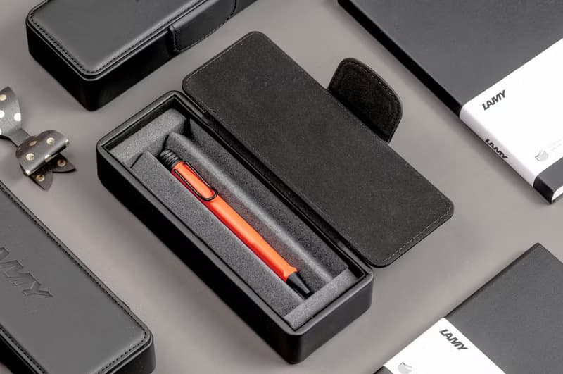 【雷雕免費刻字】LAMY 皮革筆盒 / SAFARI 系列 - 原子筆 -多彩選