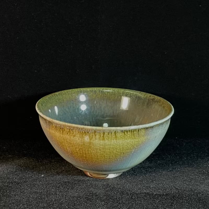 手作柴燒鈞釉茶碗JUN004