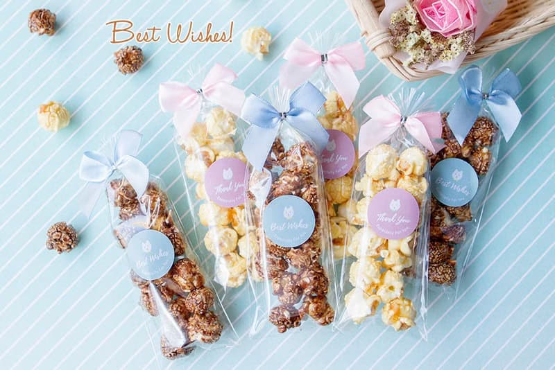 活動禮贈品-輕巧包爆米花- ThankYou(焦糖)/BestWishes(巧克力)