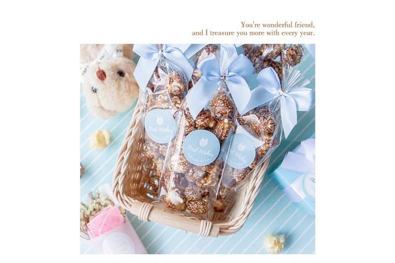 活動禮贈品-輕巧包爆米花- ThankYou(焦糖)/BestWishes(巧克力)
