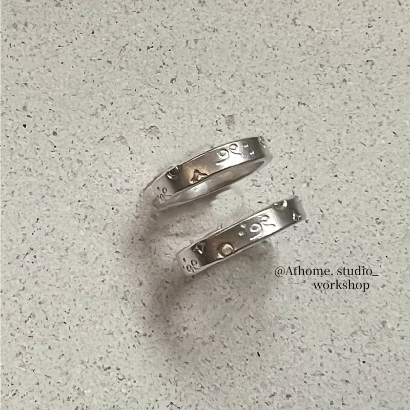 【體驗】金工敲字戒指手作課程/松菸/文化幣