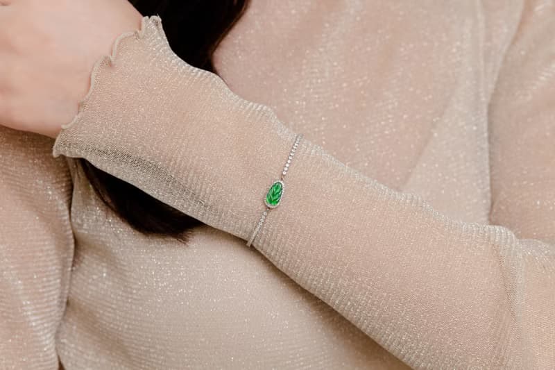 四季翡翠純銀手鍊 天然翡翠 | 925純銀 | 女生送禮 | 鋯石
