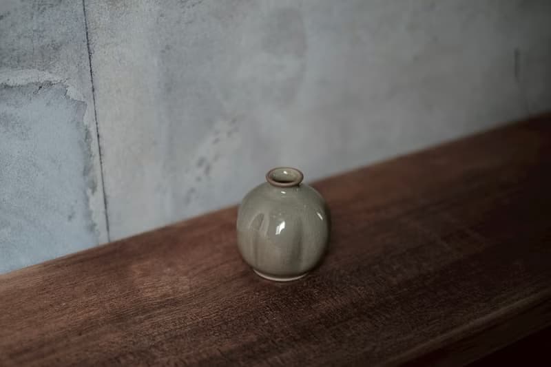 花器 | 青瓷 果實花瓶 手作陶