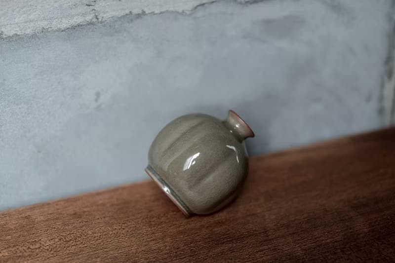 花器 | 青瓷 果實花瓶 手作陶