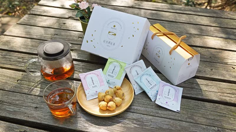 日月潭紅茶包 冷泡茶包 四個品種 紅玉 紅韻 阿薩姆 原生種山茶