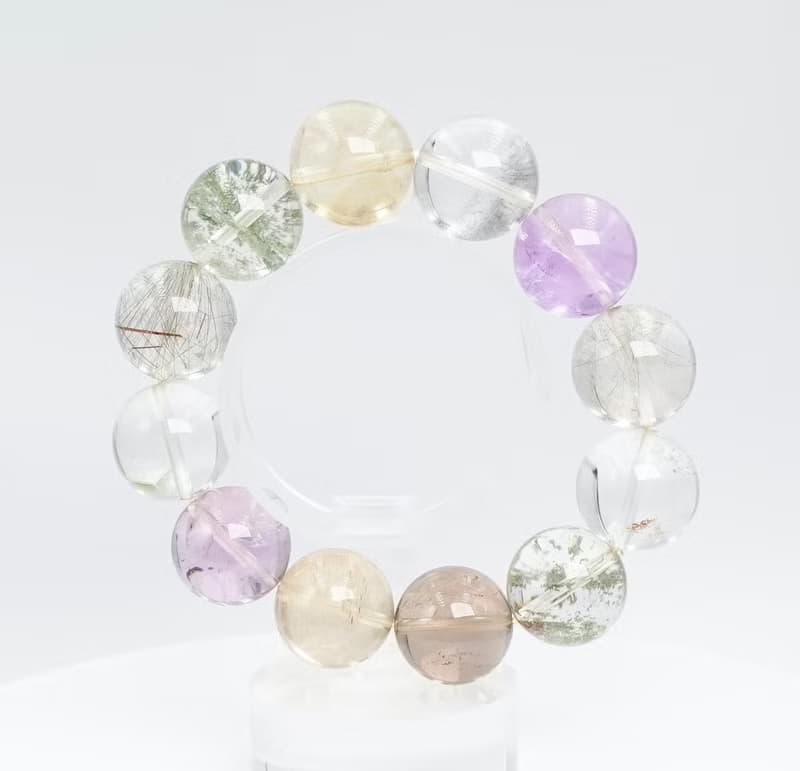寶麗金珠寶-天然綜合水晶手珠