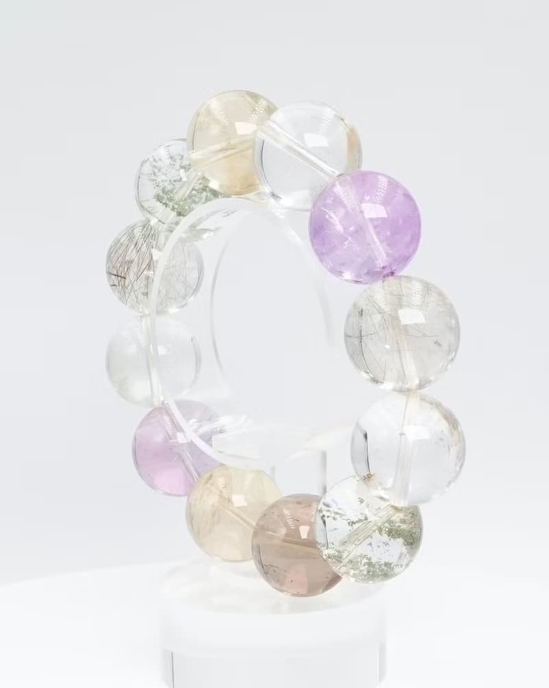 寶麗金珠寶-天然綜合水晶手珠