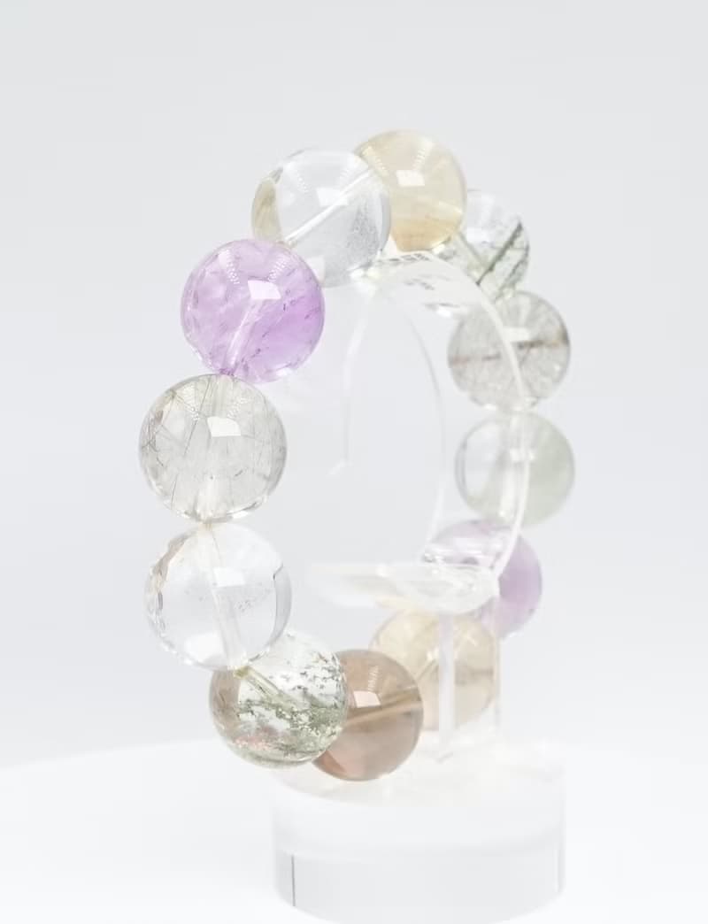 寶麗金珠寶-天然綜合水晶手珠