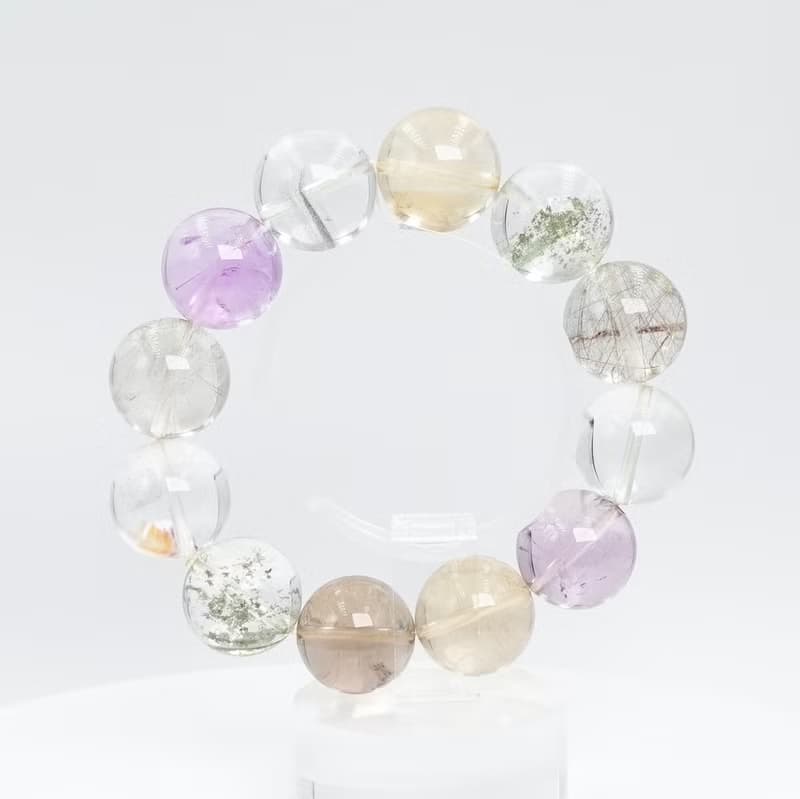 寶麗金珠寶-天然綜合水晶手珠