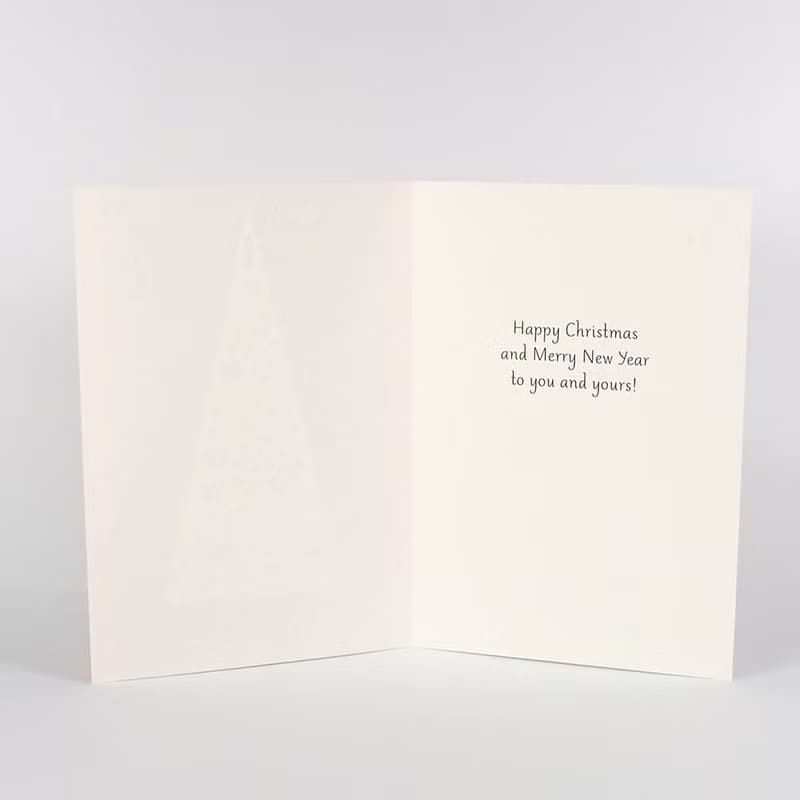 耶誕樹亮光芒 耶誕盒卡16入【Hallmark-卡片 聖誕節系列】