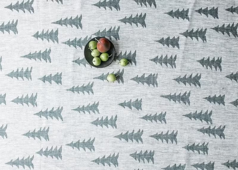 北歐設計款–冷杉桌巾(147X350cm)Gran Tablecloth,Dark Green