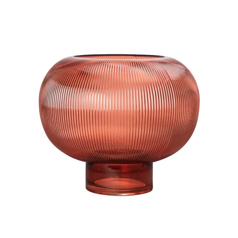 Sphere 花器/花瓶 珊瑚紅