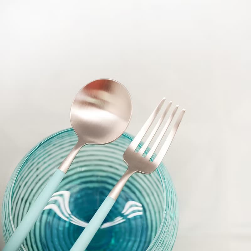 葡萄牙 Cutipol  GOA   蒂芬妮銀  中餐三件組(叉匙筷子組)