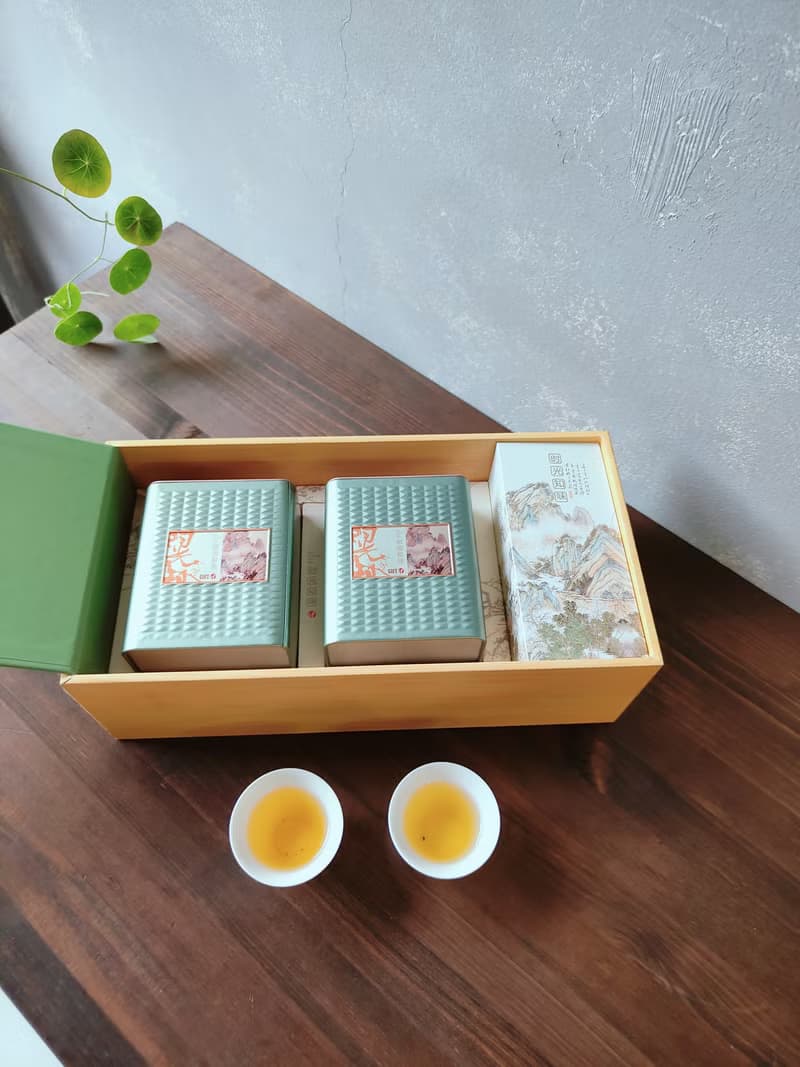 雙韻茶禮 小葉紅與獨家製作蜜香烏龍 禮盒