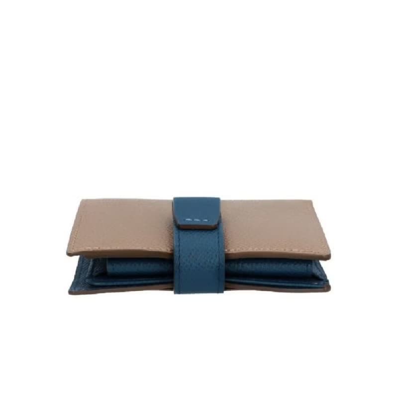 Atelier nuu noble 對開小包 灰褐色 日本豐岡鞄
