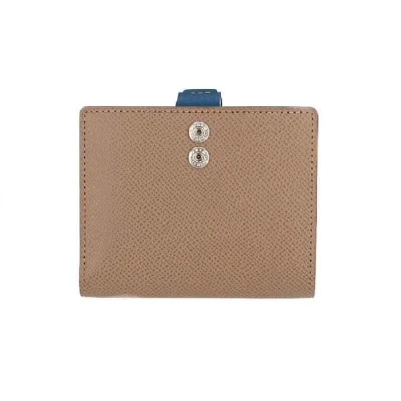 Atelier nuu noble 對開小包 灰褐色 日本豐岡鞄