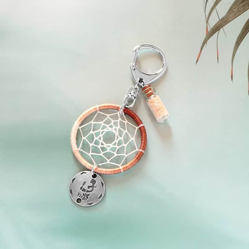 【限量】星座系丨處女座 紀念禮物 Handmade 捕夢網吊飾 鑰匙扣