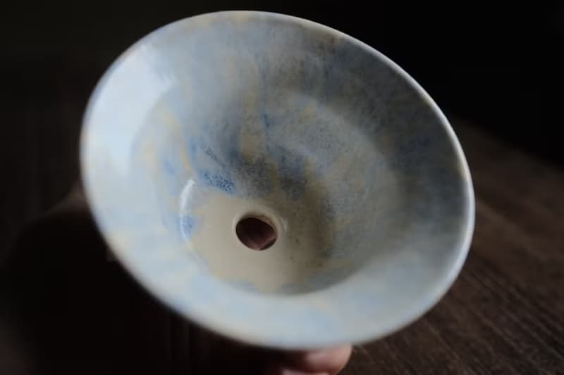 沒有晚霞的秋季傍晚・敞口花盆2