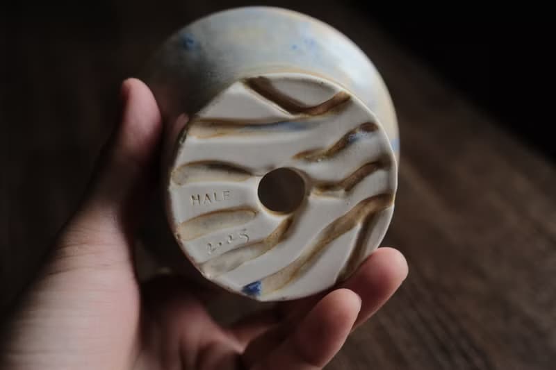 沒有晚霞的秋季傍晚・敞口花盆2