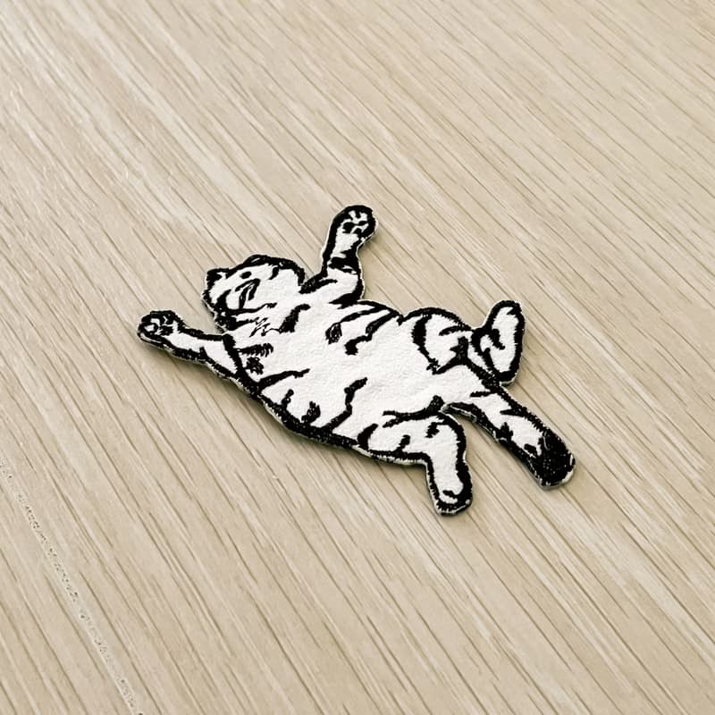 【人類貓貓】簡約風格|燙貼|刺繡貼紙|撕開即貼