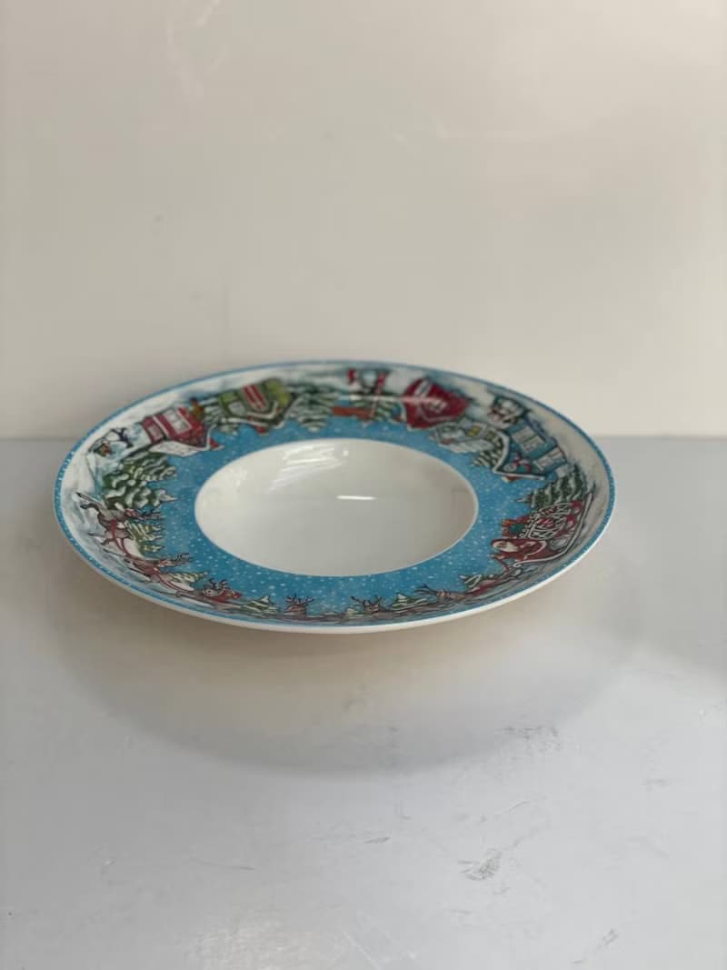 德國唯寶 (Villeroy & Boch) 精美的聖誕盤子 | 意大利面瓷深盤