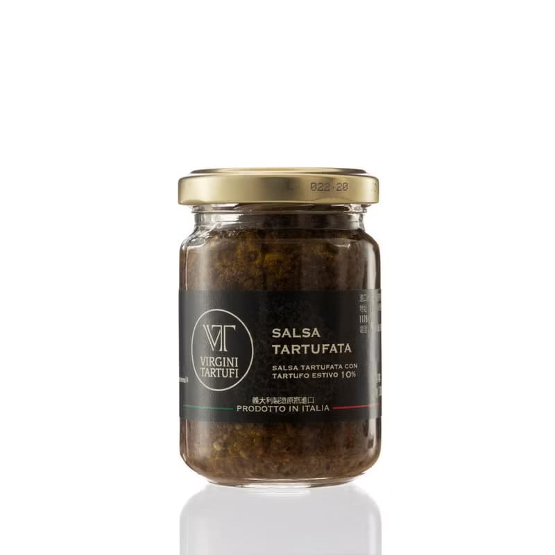 【Virgini Tartufi】VT夏季黑松露醬 10%  130g