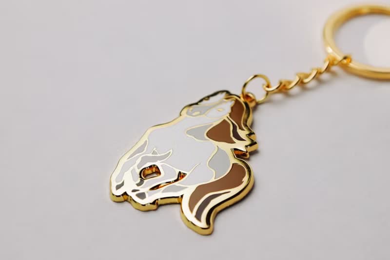 雅库特西伯利亚手套钥匙扣 搪瓷冬日饰品