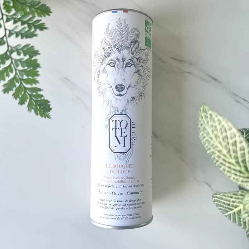 法國Totem Nature 有機淨化薰香-狼花束
