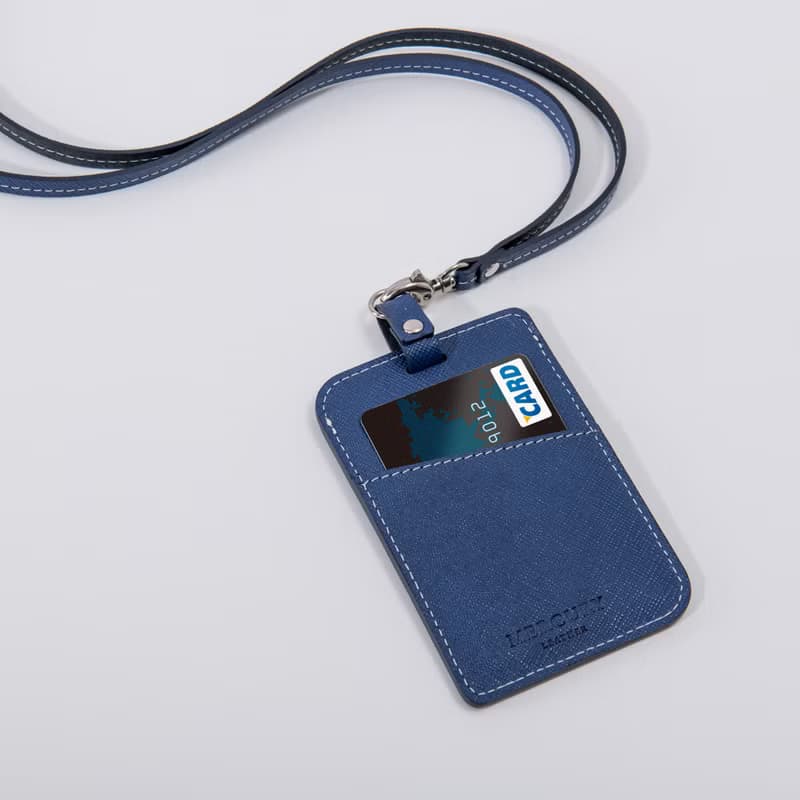 Mercury 真皮直式識別證 證件套 卡套