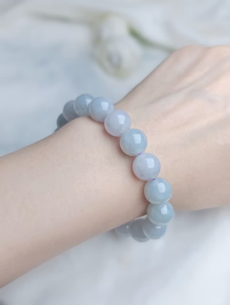 招財•貴人•圓滿|春彩大卡珠|緬甸A貨翡翠手串珠串