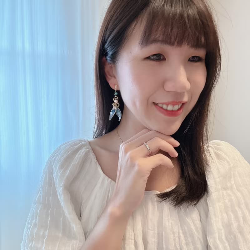 Thetis' Royal Azure Earrings | 蘇忒的皇家耳飾