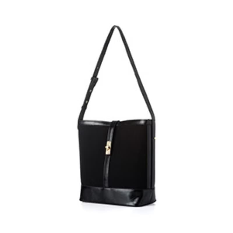 韓國KIMMY BAG | 黑帆布/黑色 | 大容量 手袋 單肩包 水桶包