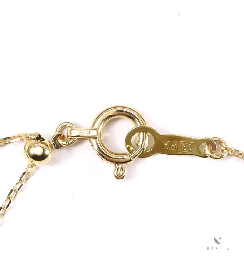 9月誕生石 K10 バイオレットブルーサファイアの一粒ブレスレット ~Petela~ (K18 変更可能)