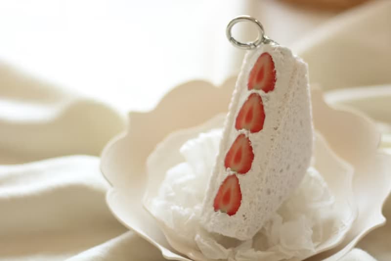 【鑰匙包】草莓三明治