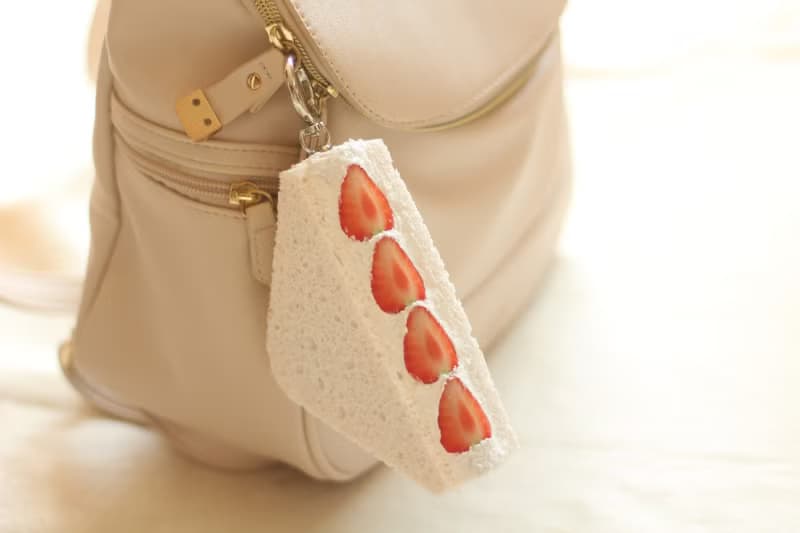 【鑰匙包】草莓三明治