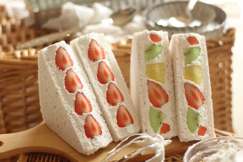 【鑰匙包】草莓三明治