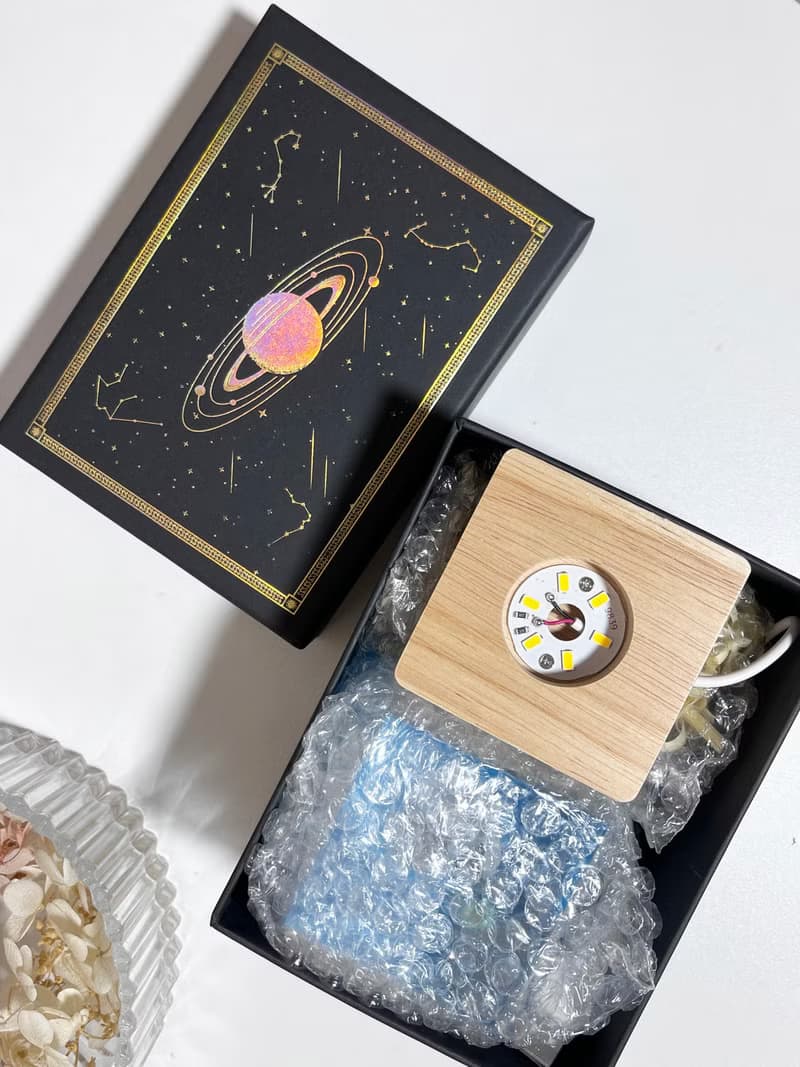 浮冰企鵝環氧樹脂工藝品/創意手工滴膠小夜燈