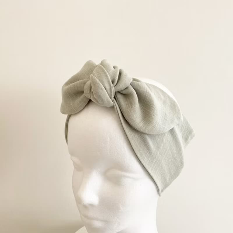 オールシーズン ターバン　スカーフ　アイマスク　万能アイテム　日本製上質コットン素材　ネッククーラー　クールスカーフ　ヘアバンド　自然素材　ミントグリーン