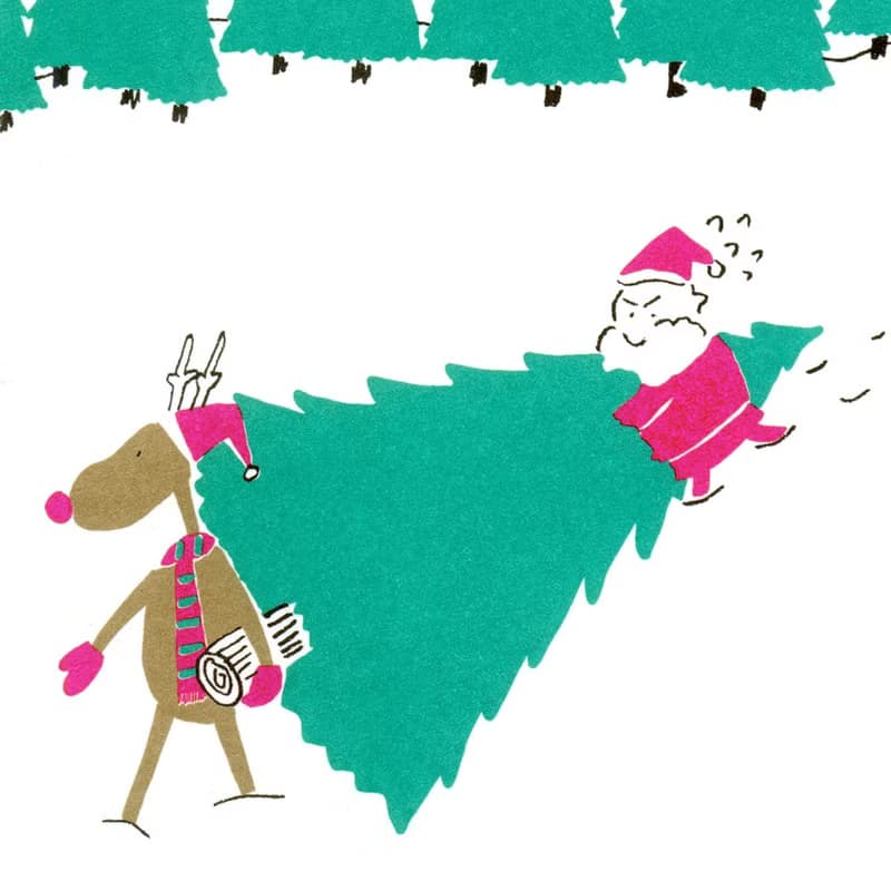 聖誕卡-2019聖誕明信片9號 : 我的聖誕樹 My Christmas Tree