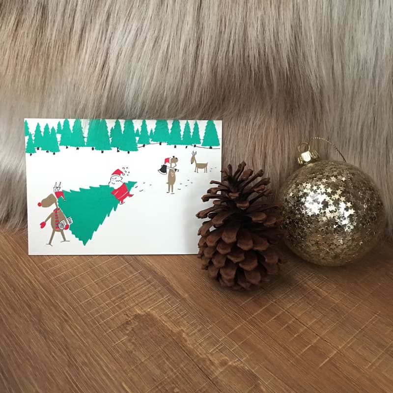 聖誕卡-2019聖誕明信片9號 : 我的聖誕樹 My Christmas Tree
