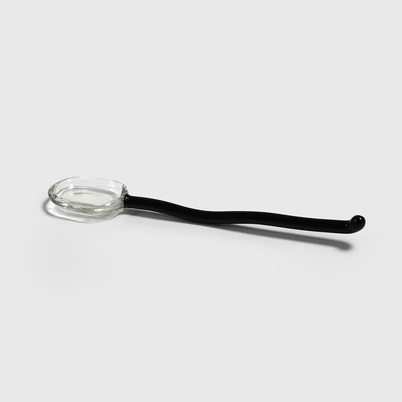 Glass spoon