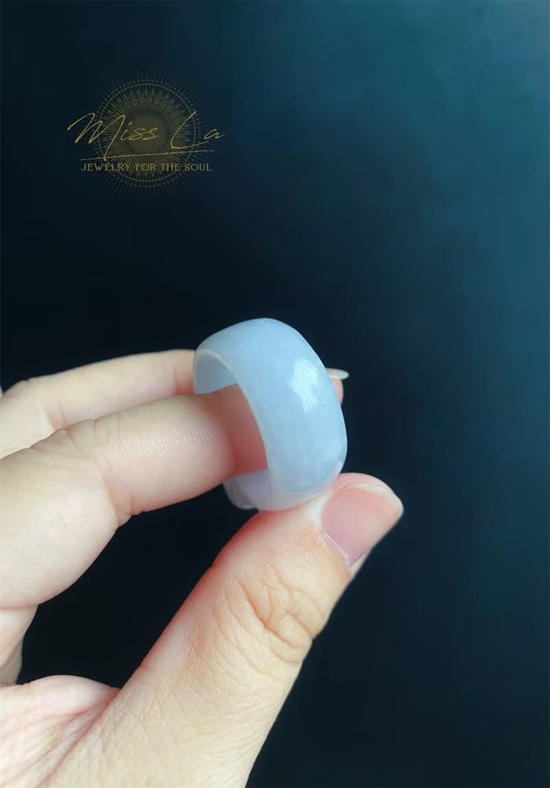天然緬甸玉 翡翠 招財霸王 貔貅 有錢 翡翠 戒指 玉 戒環 ring