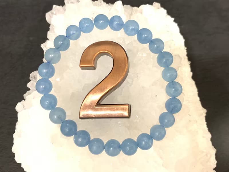 快速出貨 天然天空藍/大海藍 海藍寶圓珠手鍊 202311新品