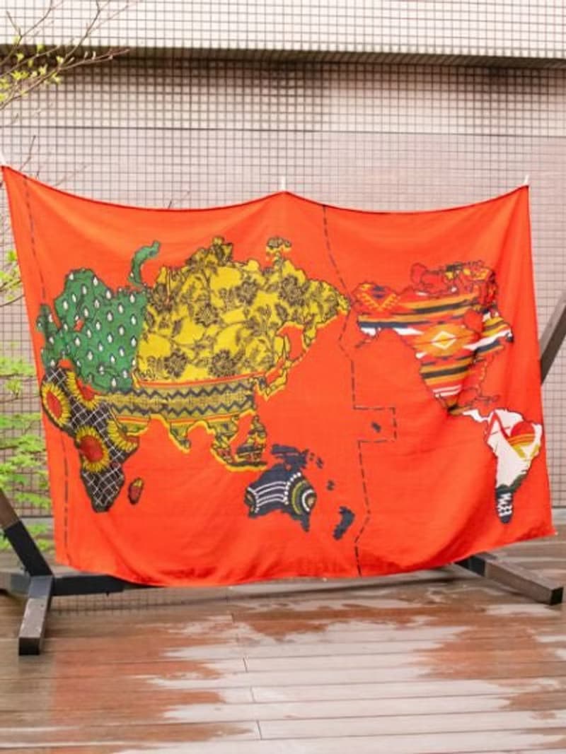 World Map Multi Cloth