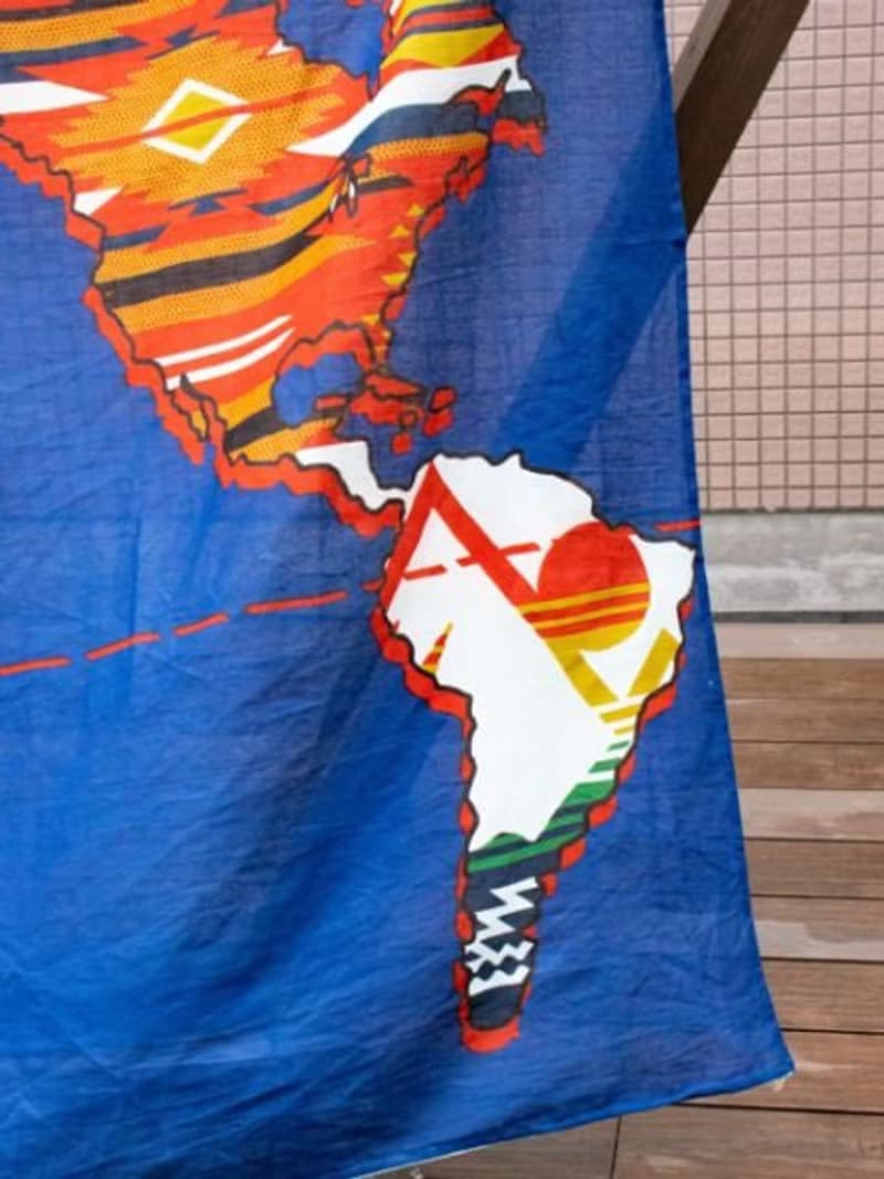 World Map Multi Cloth