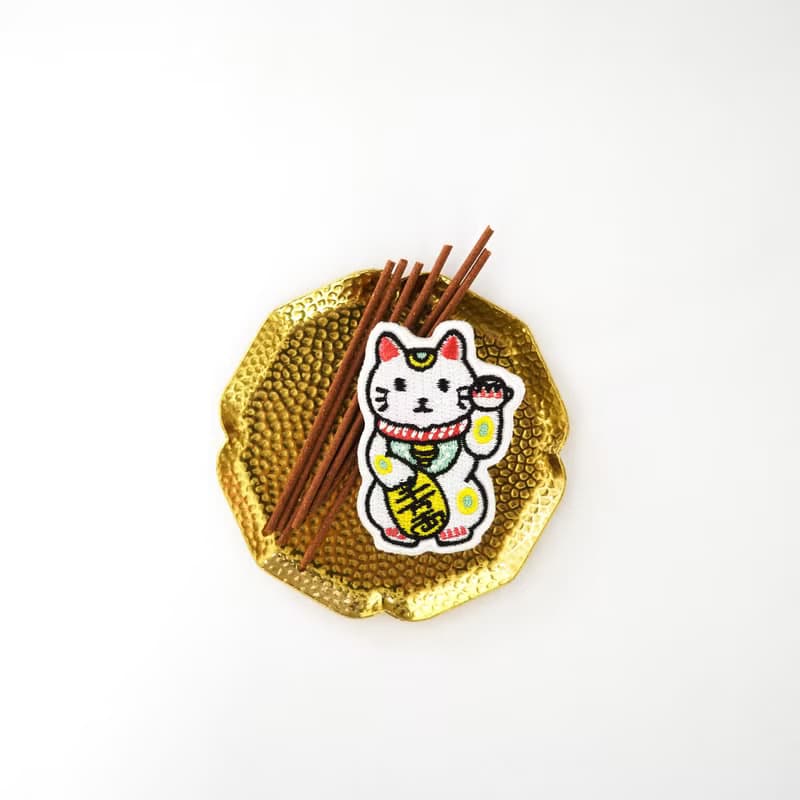 招財貓布襟章 | 徽章 | 胸針